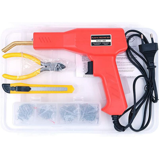 Monly - Professional Car Bumper Crack Repair Welding Machine Set and Cars Plastic Repair Machine Welding Hot Stapler for Repair and Reinforcing All