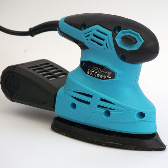 HEAVY DUTY 180W DETAIL PALM CORNER MOUSE HAND SANDER SANDING TOOL 6 FREE SHEETS