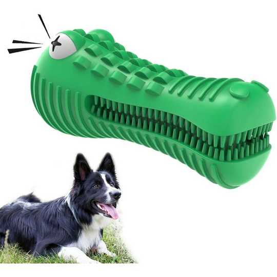 Betterlifegb - Dog Chew Toy for Aggressive Chewers Large Toothbrush for Medium Breed Dogs Squeaky Toys Christmas Gift for Dogs Almost Indestructible