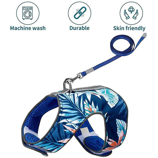 Kitten Harness And Leash For Walking Escape Proof Small, Adjustable Thsinde