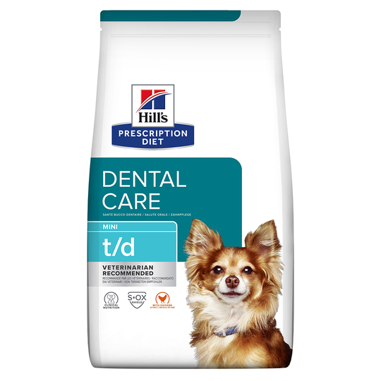 Hill's Prescription Diet Canine t/d Mini Dental Care - Chicken - Economy Pack: 3 x 3kg