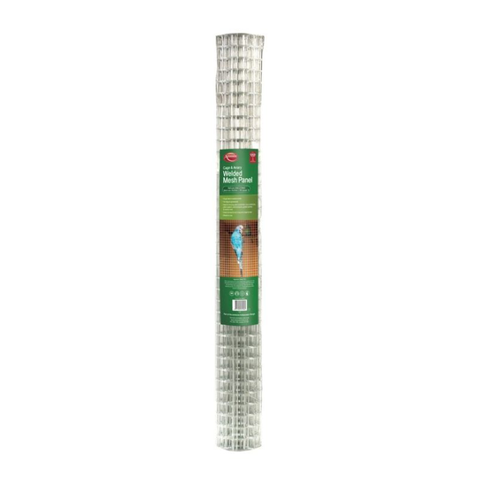 Ambassador - Cage & Aviary Welded Mesh (13 x 25mm) (Silver) - Silver