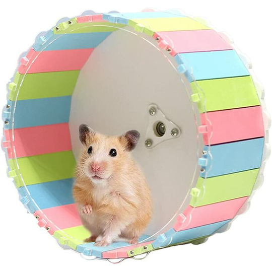 Perle Rare - Hamster Wheel Toy, Hamster Exercise Wheel, Hamster Wheel, Hamster Exercise Wheel, Quiet Hamster Exercise Wheel, for Hamster, Hedgehog,