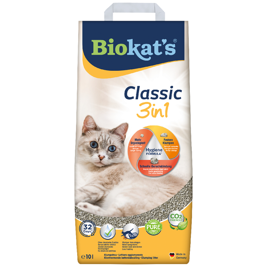 Biokat's Classic 3in1 Cat Litter - 10l