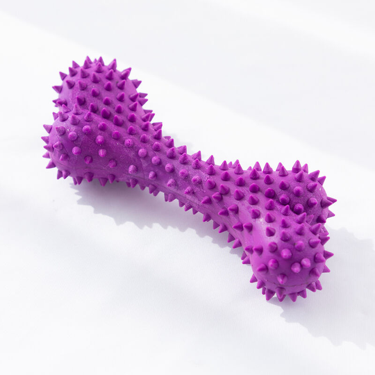 Dog Toothbrushes,Dog Dental Care,Dog Toothbrush,Tooth Cleaning Chew Toy For Dogs Puppies,Oral Care For Dogs(Purple)