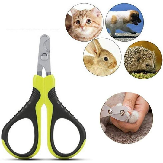 Pet Nail Clipper, Professional Portable Clipper Clipper Grinder for Cats Dogs Puppy Rabbit Bird Small Animals