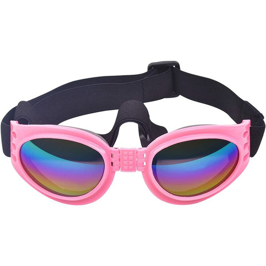 Dog Sunglasses Windproof Anti Fog uv Protection Cat Small Dog Sunglasses Pink