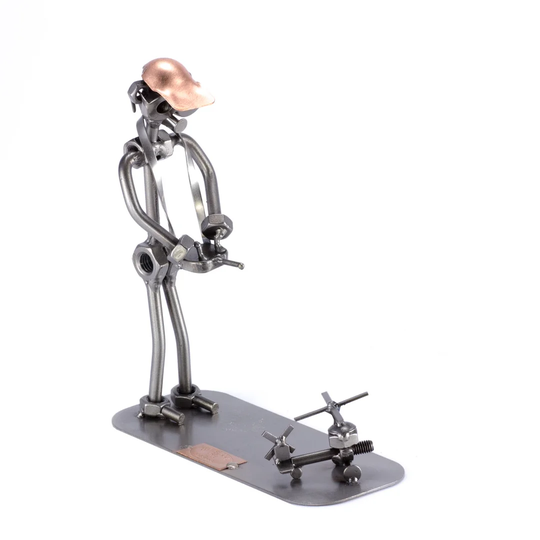 Modeler with Helicopter Screw Man Rosamond
