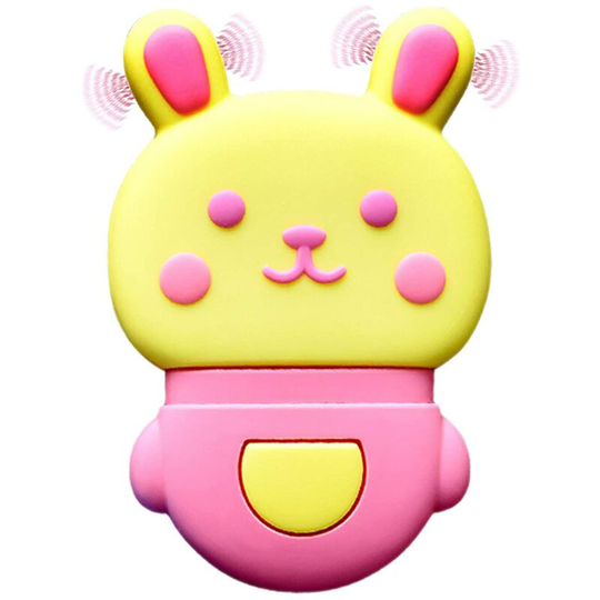 Perle Rare - Baby Teethers, Caromolly Vibrating Teether, Teething Toys for Babies 0-12 Months, Electric Soothing Teether for Sensory Exploration and