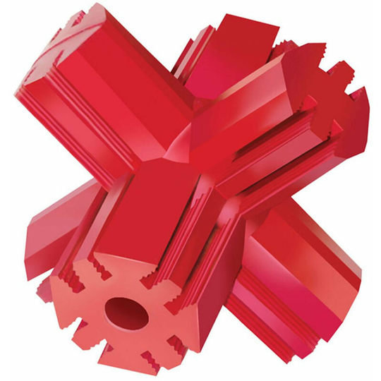 Jump'n Jack Dog Chew Toy (Large) (Red) - Red - Kong