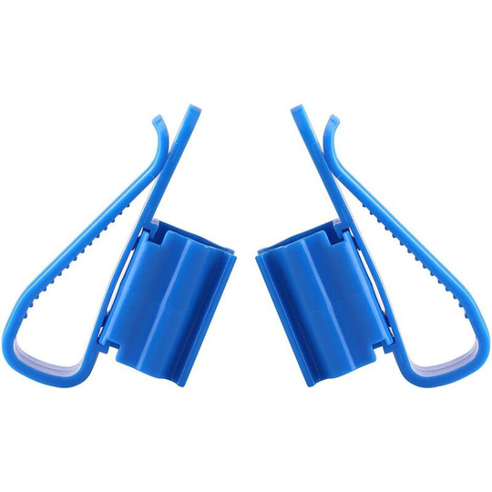 2 Pieces Hose Clips Adjustable Plastic Water Hose Clamps Aquarium Fish Tank Mounting Clamp Hose Holder for 8-16MM Water Pipes