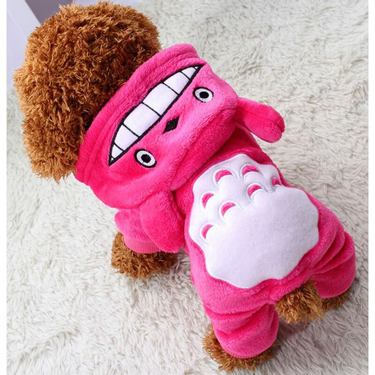 Puppy dog pet clothes sweatshirt warm shirt autumn coat dog autumn coat fashion clothing jumpsuit, pink, xxl Soekavia