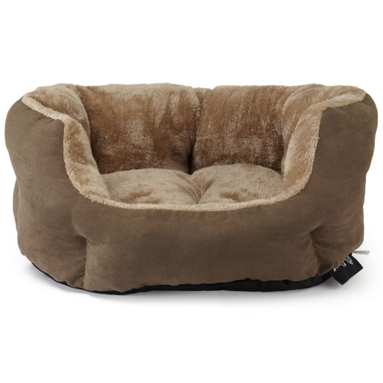 (Medium) Bunty Polar Dog Bed | Soft Fleece Pet Bed