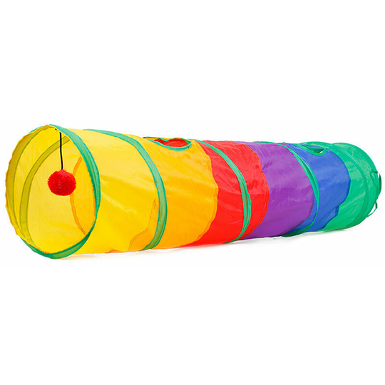 Cat Tunnel Road Cat Toys Multicolor
