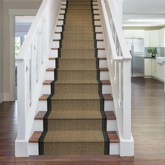 Almandine Flatweave Terracotta Stair Runner