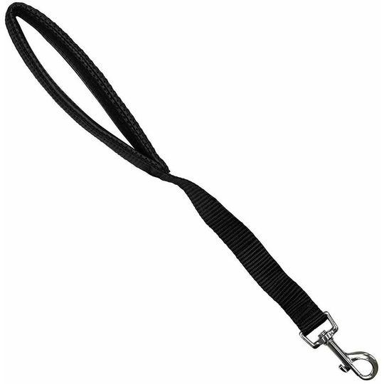 Short Control Dog Pet Lead Padded Handle Close Control Traffic Training Leash
