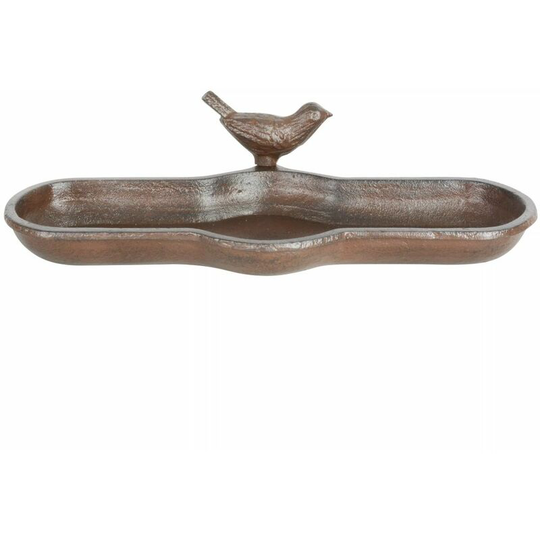 Bird Bath Brown Cast Iron BR25 Esschert Design - Brown