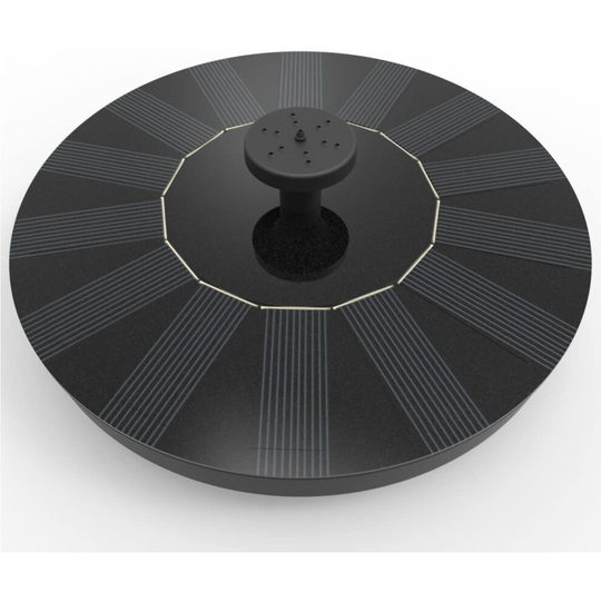 Free Standing Solar Fountain Pump 1.4W Bird Bath Fountain Pump for Garden and Patio