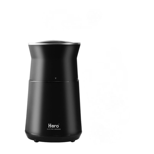 Multi-speed adjustable electric coffee grinder with stainless steel blades plus removable multi-purpose grinder for grinding coffee beans, spices and
