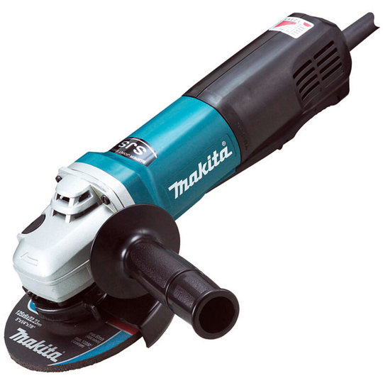 9565PCV 125mm Paddle Switch Angle Grinder 240V/1400W - Makita