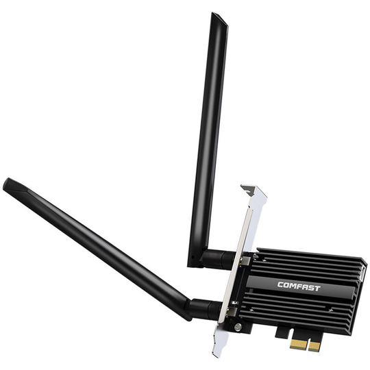 CF-AX200 pro 3000Mbps BT5.2 pci-e Desktop Computer Wireless Network Card WiFi Adapter 2.4G/5.8G Dual-band WiFi6 Standard - Comfast