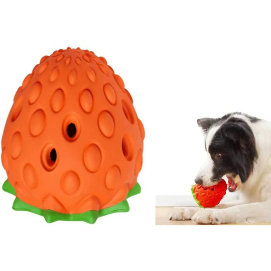 Qersta - Dog Toy,Indestructible Dog Toys,Durable Dog Treat Dispenser,Dog Chew Toy for Aggressive Chewers,For Small and Large Dogs,Teeth Interactive