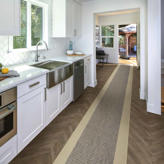 Adalyn Flatweave Tweed Hallway Runner Rug