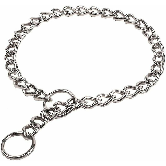 Chain Dog Training Choke Collar, 24', 4mm