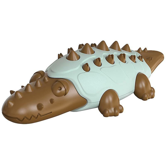 Crocodile Shape Dog Toy Leaking Food Ball Molar Tooth Cleaning Stick - style 5