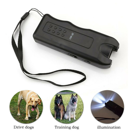 2022 Shenzhen LED dog repeller Ultrasonic dog repeller Dog trainer Anti-dog chase Trainer