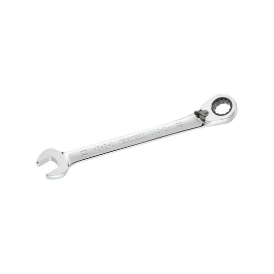 Metric Combination Ratchet Spanner, Fixed Head, 17mm - Expert By Facom