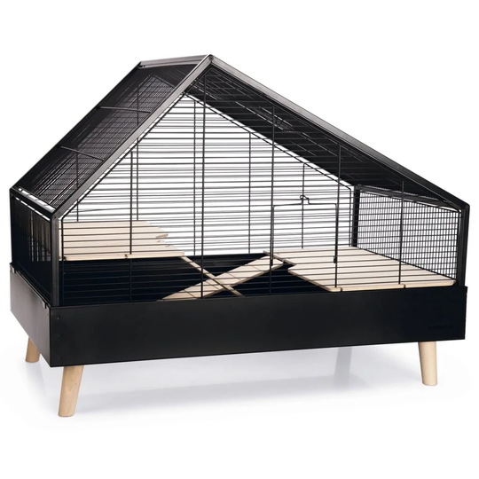 Beeztees Rodent Cage Ayaz 78 x 48 x 61cm Black