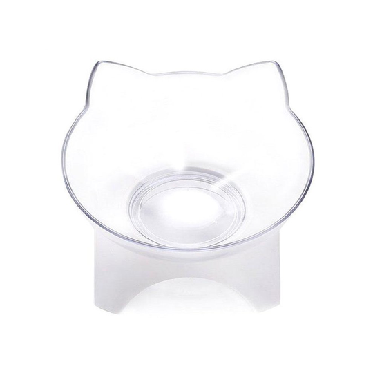 (Single Bowl) Non-Slip Cat Bowl With Raised Stand | Pet Food & Water Bowl