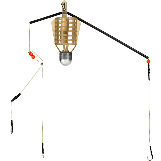 Fishing Lure Cage with Line Hooks 20g/30g/40g/50g Fish Bait Feeder Basket Holder Carp Fishing Accessories,model: 50g - model: 50g