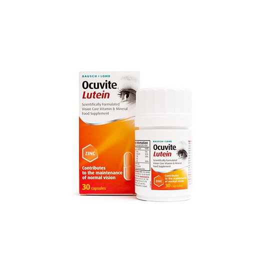 Ocuvite Lutein Supplement, Lutein with Zinc, Copper, Vitamin C and E
