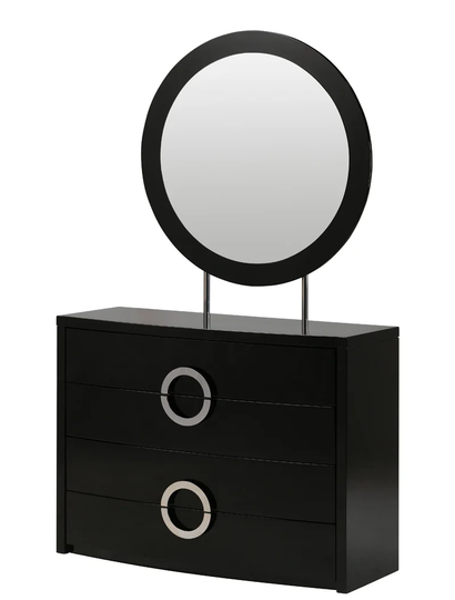 Round Dressing Table Mirror