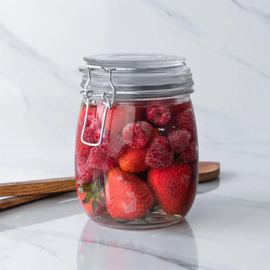 750ml Preserving Jar with Airtight Clip Lid
