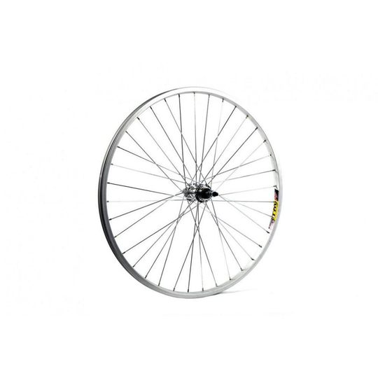 (26 X 1.75, Silver) ETC Rear Wheel MTB Alloy Gear Sided Nutted