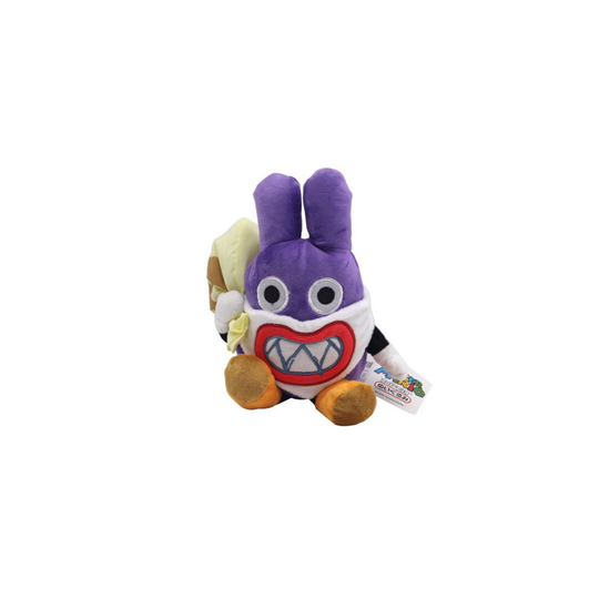 (19cm Invisible Rabbit) Super Mario Bros U Thief Nabbit Rabbit Plush Stuffed Doll Toy 19CM Xmas Gift