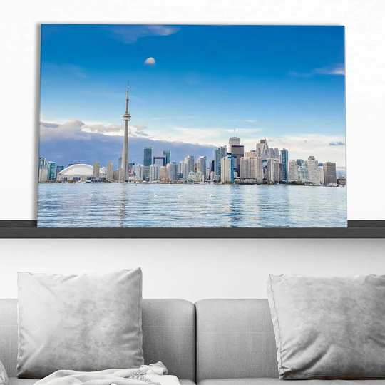 Toronto by Day - Wrapped Canvas Photograph