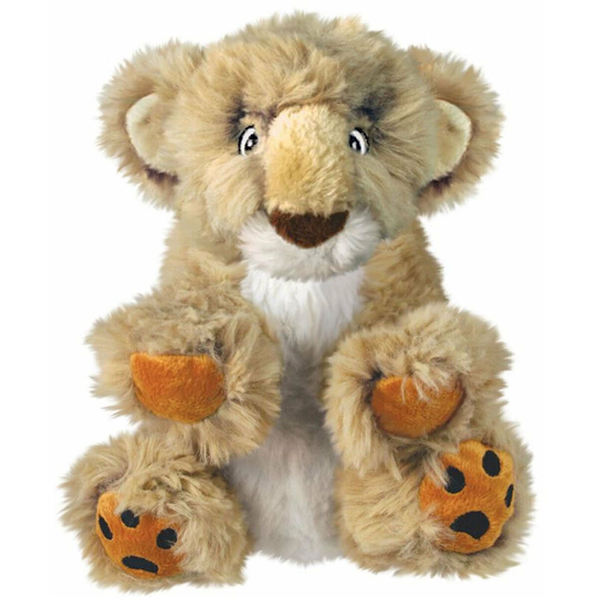 Comfort Kiddos Lion Dog Squeak Toy (l) (Yellow) - Yellow - Kong