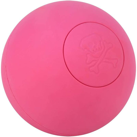 Safe Rubber Pet Dog Elastic Ball Toy for Interactive Molar Teeth Training (Red) - Langray