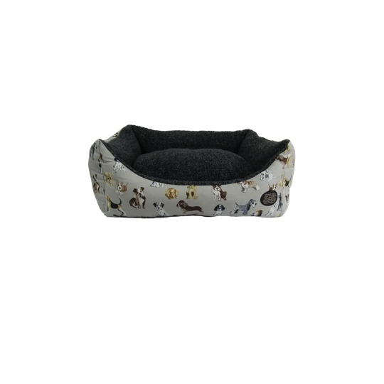 Becker Bolster Cushion in Grey