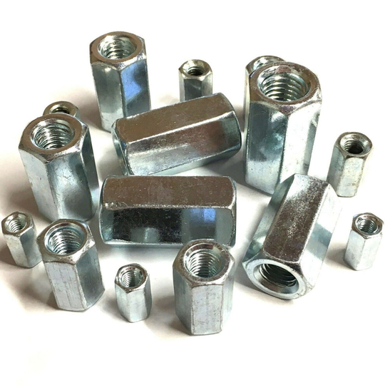 (M12-36mm X 1.75mm pitch, 10) M5 M6 M8 M12 A2 Stainless Stud Connectors Long Nuts Threaded Bar Rods