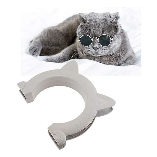 Cat Door Interior Cat Door Easy To Follow Instructions Cat Corridor Door Tunnel For Cat(white) - Thsinde