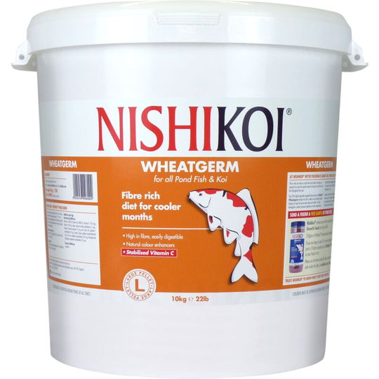 Nishikoi - 10kg Wheatgerm Pellets (large)