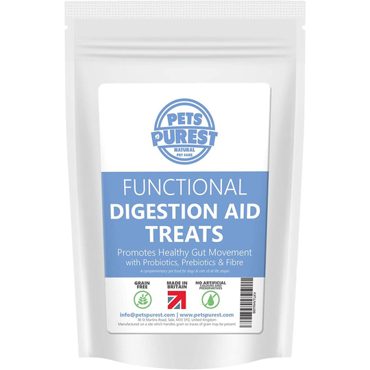 (Digestion Aid) Pets Purest Grain Free Dog Calming Treats - 100% Natural & Hypoallergenic