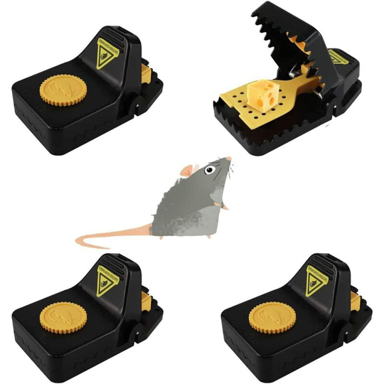 8pcs mouse trap new upgraded version of super mouse trap, the mouse trap can be placed in the garden and indoor bedroom, more environmentally