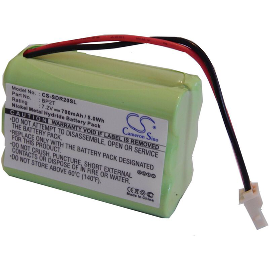Vhbw - Replacement Battery compatible with Dogtra 1802NC Transmitter, 1803NC Transmitter, 1804NC Transmitter Dog Collar Trainer (700mAh, 7.2V, NiMH)