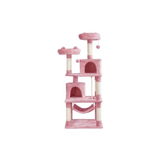 Yaheetech 62.2-inch Multi Level Cat Tree Cat Tower Kitten Condo Indoor